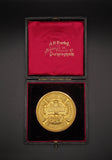 1898 Hanley Engineering Trades & Industrial Exhibition 51mm Gilt Medal