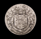 1965 Death of Winston Churchill 65mm Silver Medal - By Pinches