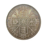 Victoria 1887 Double Florin - Roman I - EF