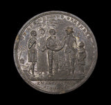 1838 Slavery Emancipation In The West Indies 41mm Medal - By Halliday