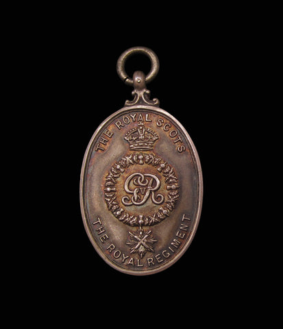 1938 The Royal Scots Sanford Memorial Silver Medal