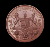 1911 Chester Paxton Society 52mm Bronze Prize Medal - By Restall