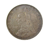 Victoria 1887 Double Florin - Roman I - EF