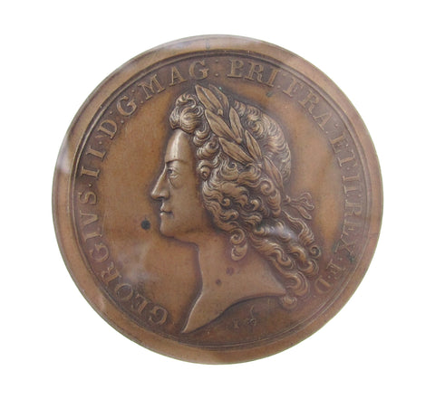 1731 Second Treaty Of Vienna 48mm Bronze Medal - NGC MS62