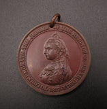 1887 Victoria Golden Jubilee 41mm Bronze Medal - By Ottley