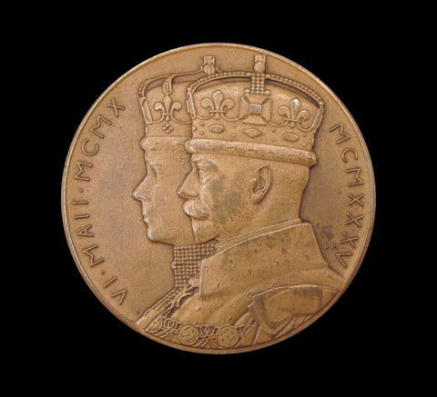 1935 George V Silver Jubilee Royal Mint 32mm Bronze Medal