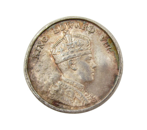 1937 Edward VIII Coronation 18mm Silver Medal - By Turner & Simpson
