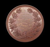 1911 Chester Paxton Society 52mm Bronze Prize Medal - By Restall