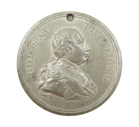 1809 George III Golden Jubilee 48mm Medal - By Halliday