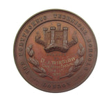 1899 Polytechnic Schools London 45mm Silver & Bronze Medals - By Restall