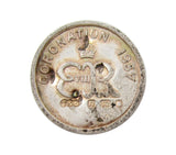 1937 Edward VIII Coronation 18mm Silver Medal - By Turner & Simpson