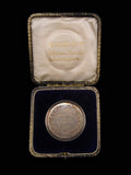 India 1900 Poona Boxing Competition 39mm Silver Medal - The Welsh Regiment