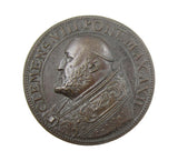 Italy Papal States 1604 Pope Clement VIII 40mm Medal