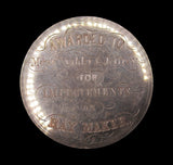 1868 Yorkshire Agricultural Society 54mm Silver Prize Medal
