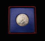 1937 George VI Silver Jubilee Royal Mint 32mm Silver Medal - Boxed