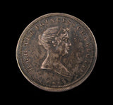 1817 Death of Princess Charlotte 27mm Silver Medal - By Kempson