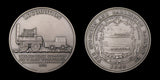 1971 History of The Railways 4 x Silver Medals - Cased
