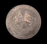 1897 Diamond Jubilee Of Victoria Buenos Aires Argentina 34mm Silver Medal
