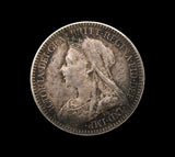 Victoria 1894 Maundy Twopence - GVF
