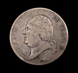 France 1816 Louis XVIII 5 Francs - Bayonne Mint