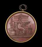 c.1850 Hampshire Horticultural Society 42mm Medal - By Ottley