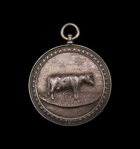 1835 New Farming Society of Old Monkland 55mm Silver Prize Medal