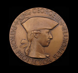 1976 Royal Academy Of Arts 55mm Bronze & Silver Medal Pair - By Gillick