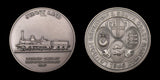 1971 History of The Railways 4 x Silver Medals - Cased