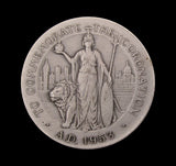 1953 Elizabeth II Coronation 38mm Silver Medal - By Turner & Simpson