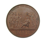 1821 Coronation Of George IV 35mm Bronze Medal By Pistrucci - Cased