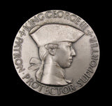 1976 Royal Academy Of Arts 55mm Bronze & Silver Medal Pair - By Gillick