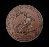 1759 Battle Of Quiberon Bay Belleisle 40mm Medal - By Kirk