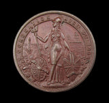 1902 Edward VII Coronation 33mm Bronze Medal - By Restall