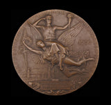 France 1900 Paris Universal Exposition 64mm Medal - By Chaplain