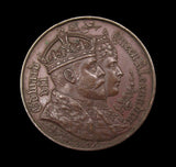 1902 Coronation of Edward VII 38mm Bronze Medal - By Lane