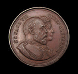 1902 Edward VII Coronation 38mm Bronze Medal - By Fattorini