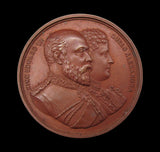 1902 Coronation of Edward VII 34mm Bronze Medal - By Meisch