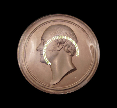 1822 George Canning Appointment as Foreign Secretary 55mm Medal - By Bain