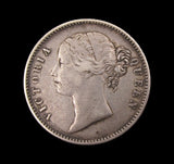 India Victoria 1840 Rupee - VF