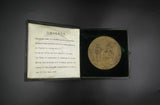 1900 City Of London Imperial Volunteers 76mm Cased Medal - By Frampton