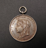 1887 Victoria Jubilee Review Aldershot 24mm Silver Medal