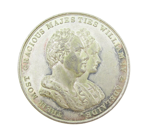 1831 Coronation Of William IV 41mm Medal - By Ingram