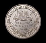 1901 The Rights of Scotland 45mm White Metal Medal