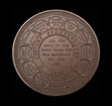 1848 Church Missionary Society 58mm Bronze Medal - By Wyon