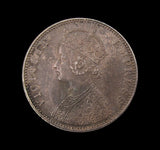 India Victoria 1900 Rupee - NEF