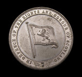 1901 The Rights of Scotland 45mm White Metal Medal