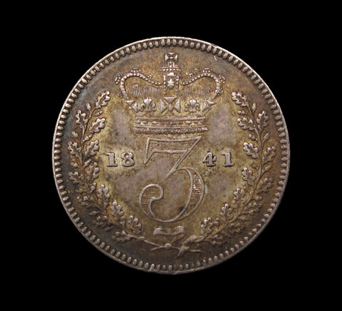 Victoria 1841 Threepence - EF