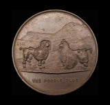 1910 Poodle Club 57mm Bronze Prize Medal
