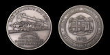 1971 50th Anniversary Of Railways Act 1921 4 x Silver Medals