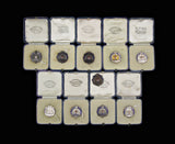 1935-1951 Stock Exchange Athletic Club 10 x Silver & Bronze Medals